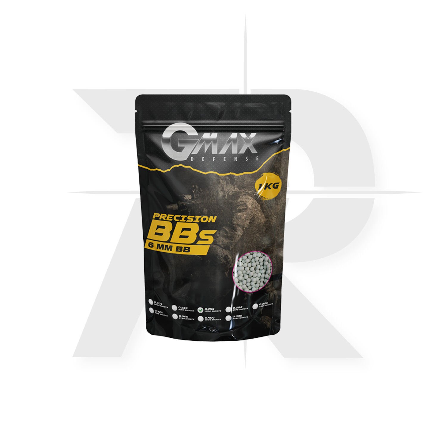 Gmax 0.25gr BB 1kg