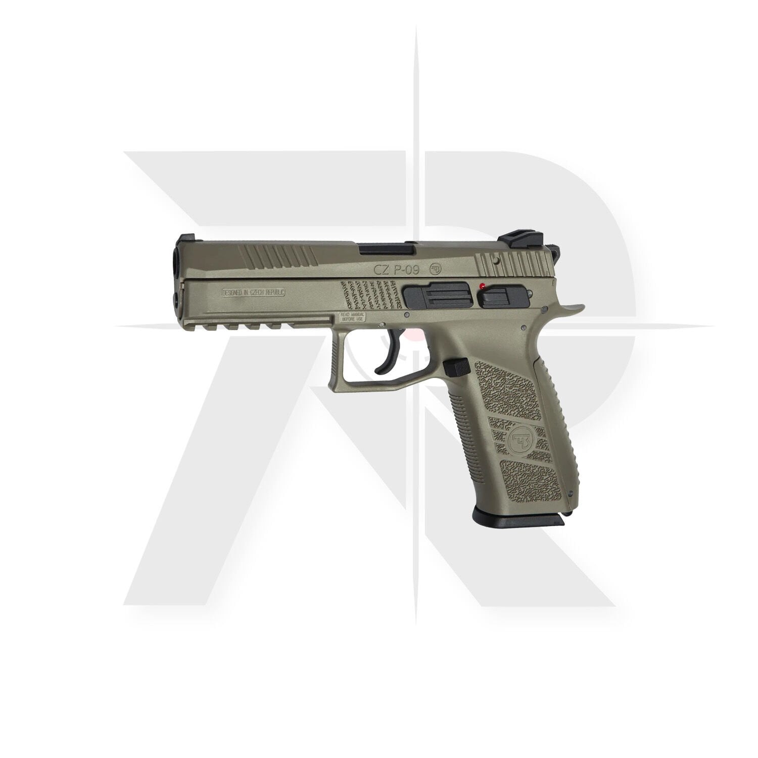 Asg Cz P09 Çöl Blowback Airsoft Tabanca