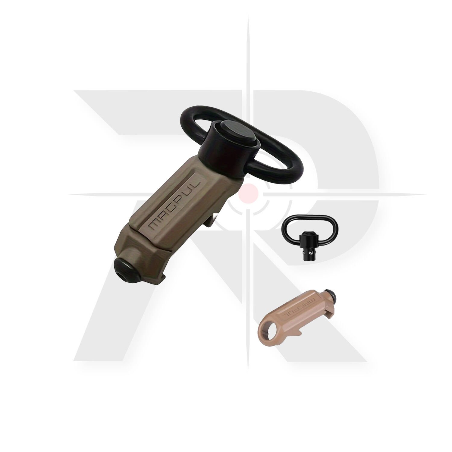 Magpul Askı Kayış Aparatı QD+Rail Mount Tan