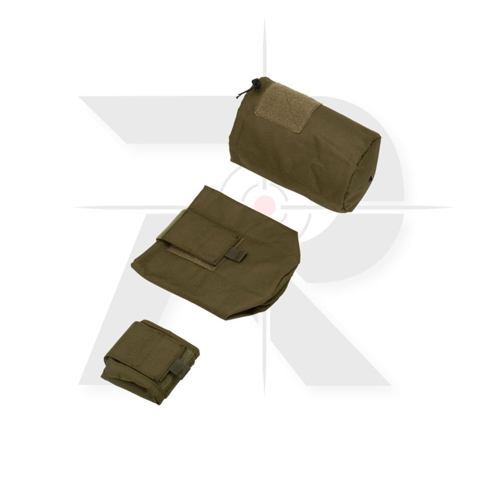 Mas Tactical Boş Şarjör Torbası Katlanır Tip Haki (Drop Pouch)
