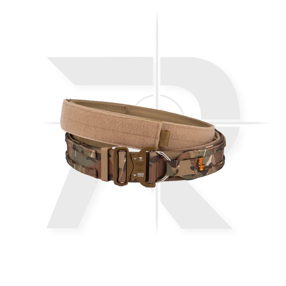 Mas Tactical Görev Kemeri 6164 D-Tokalı 50mm Multicam