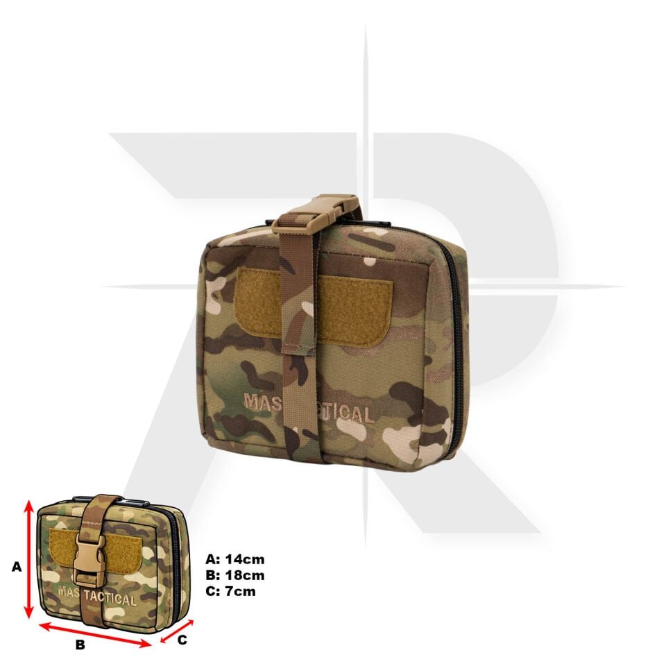 Mas Tactical Sağlık Çantası Gen2 Büyük Multicam
