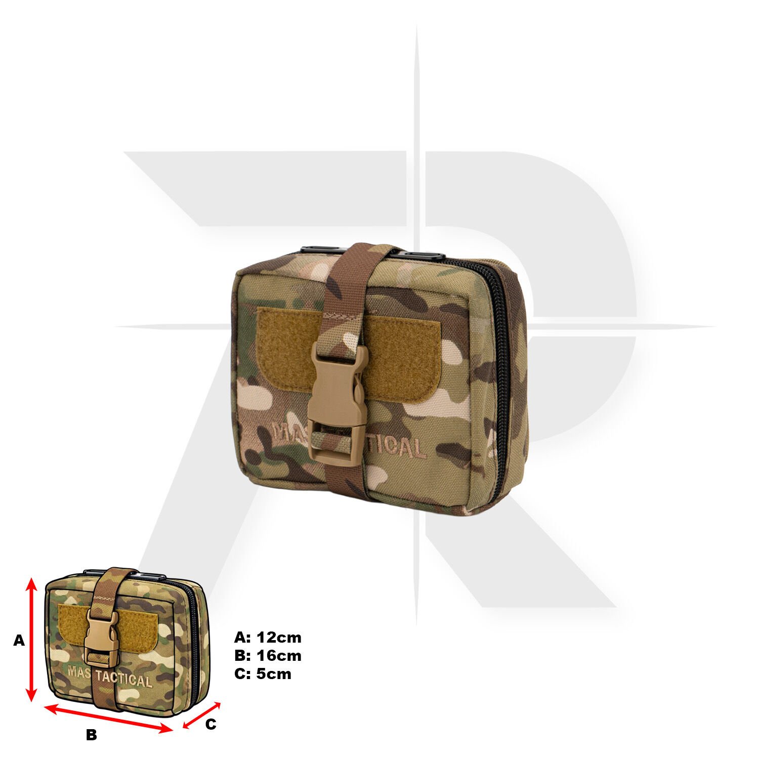 Mas Tactical Sağlık Çantası Gen2 Küçük Multicam