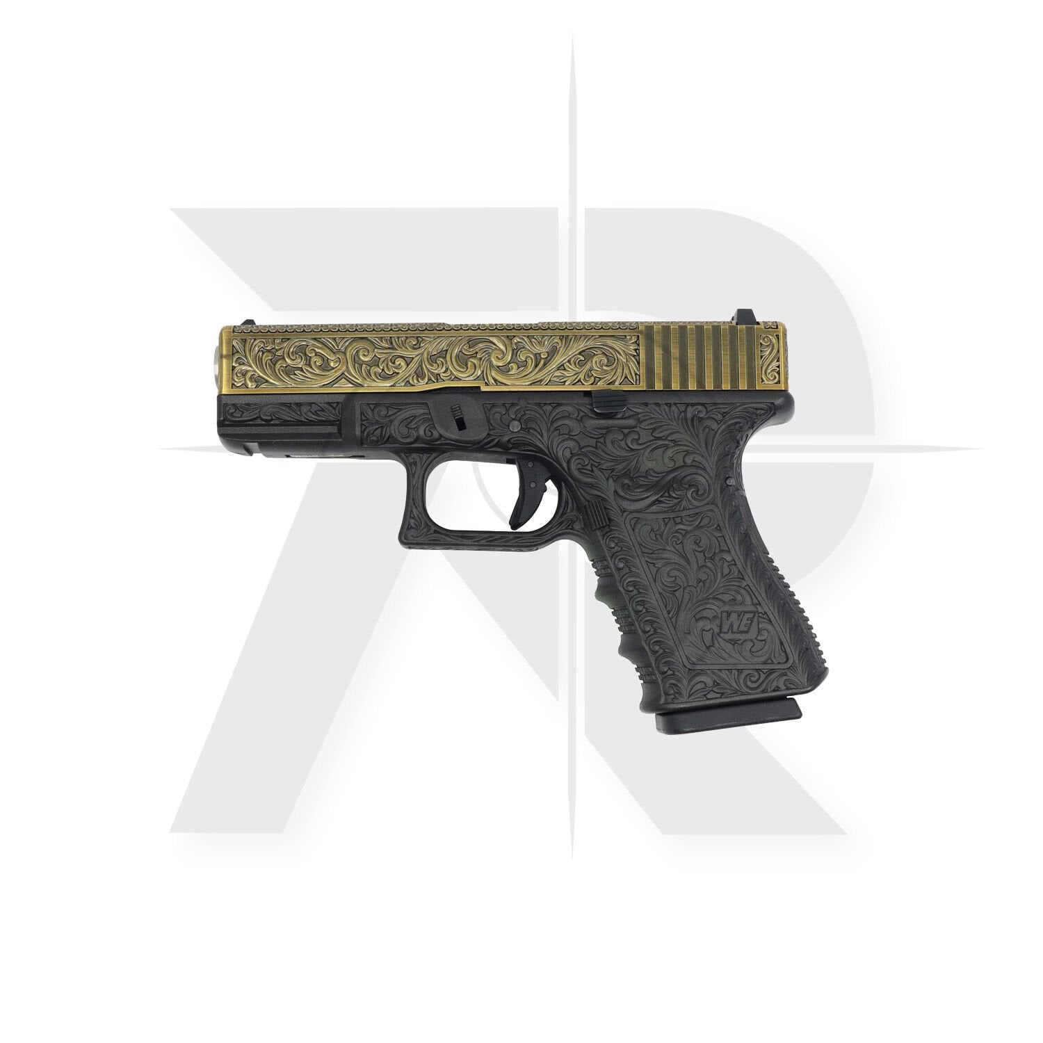We Glock 19 Ivory Gravür İşlemeli Airsoft Tabanca