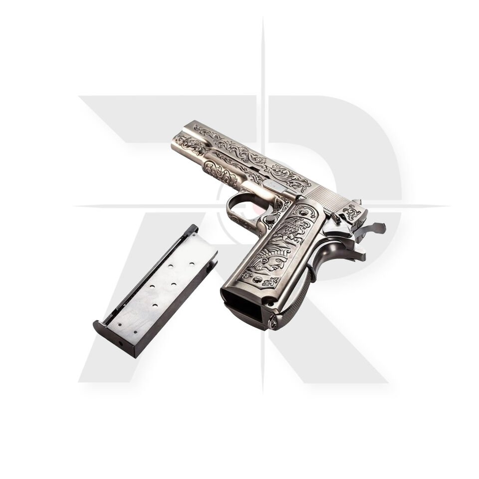 We Colt 1911 Gravür İşlemeli Airsoft Tabanca
