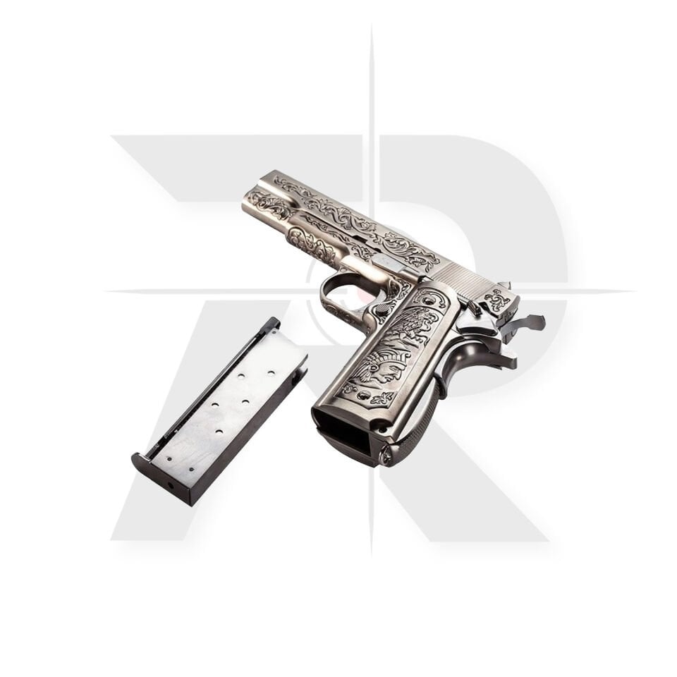 We Colt 1911 Gravür İşlemeli Airsoft Tabanca