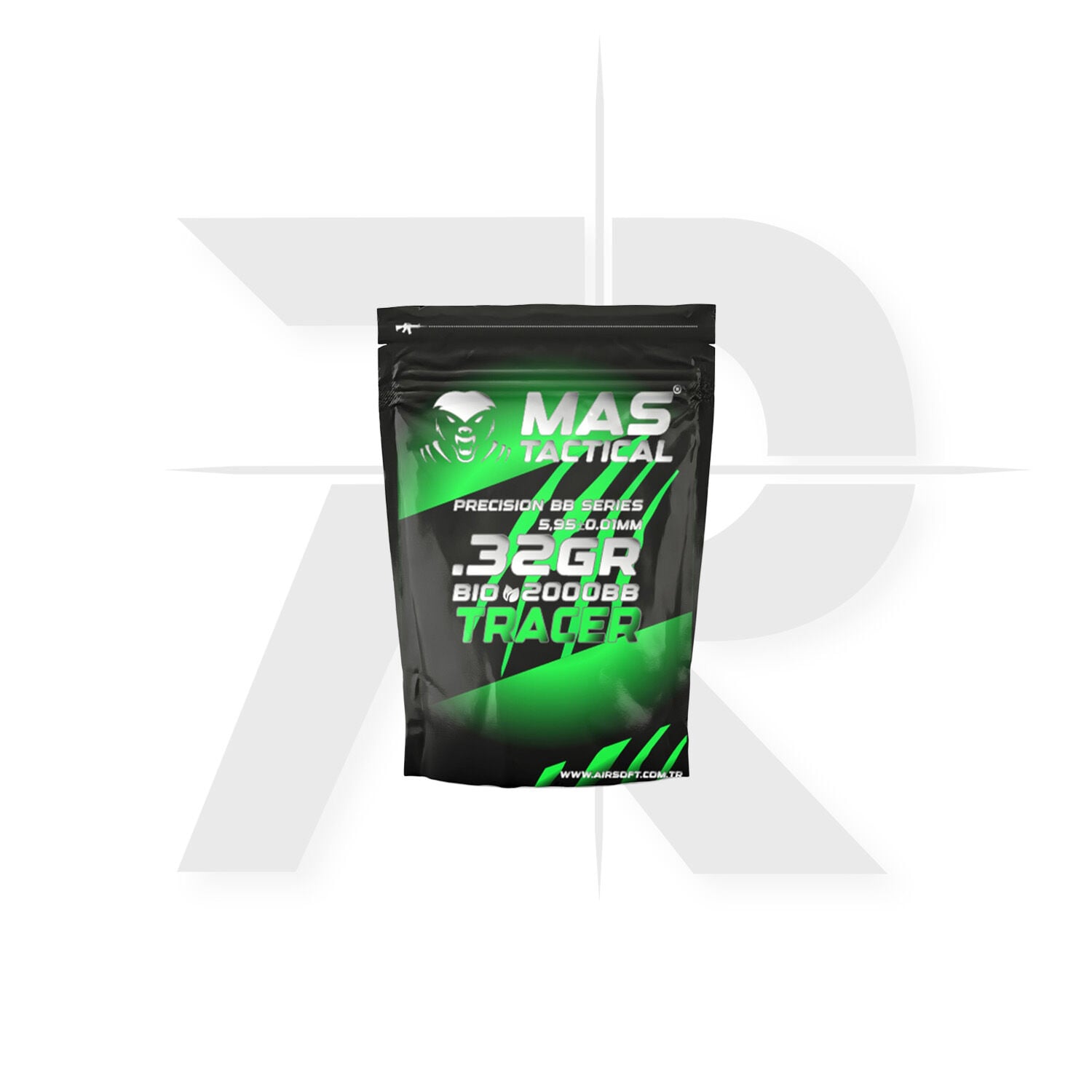 Mas Tactical 0.32gr Yeşil Tracer BB 2000li