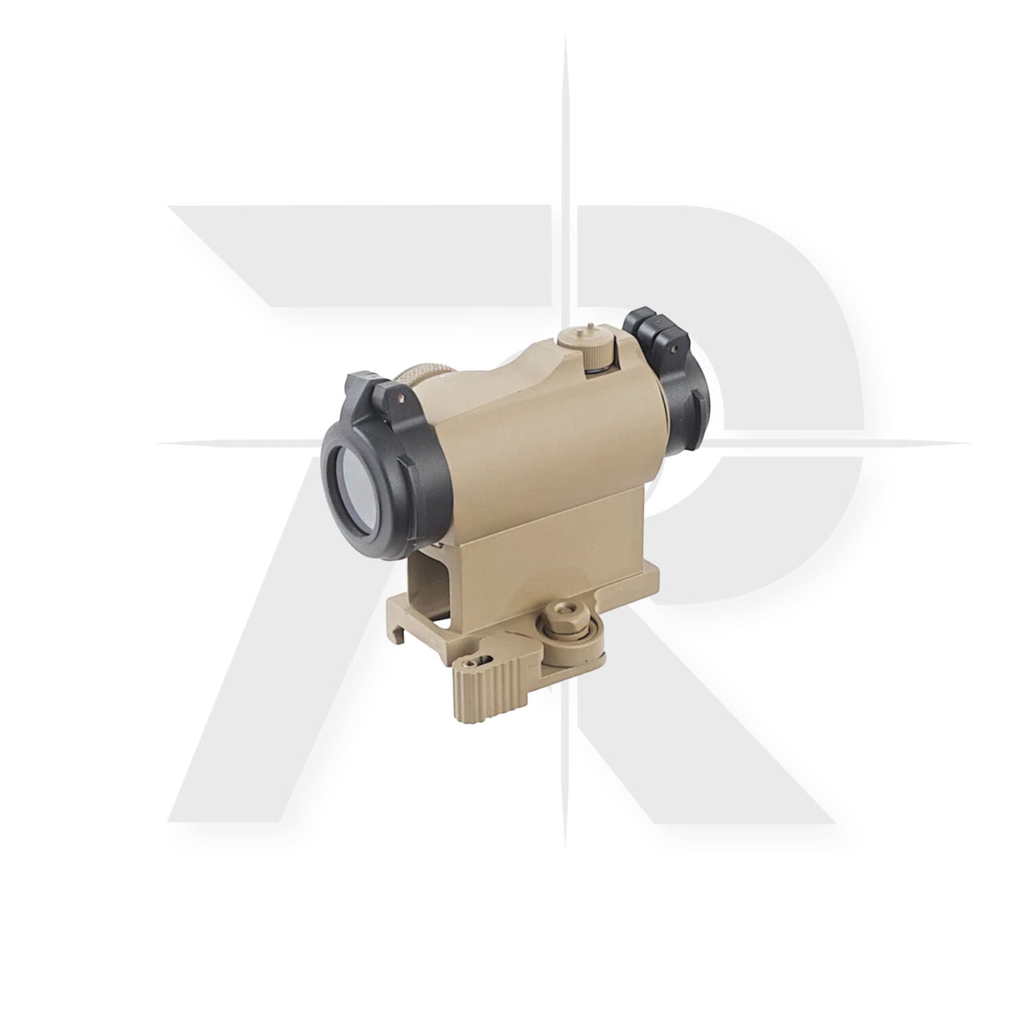 Aim-O T2 + QD Mount Red Dot Tan AO5074-DE