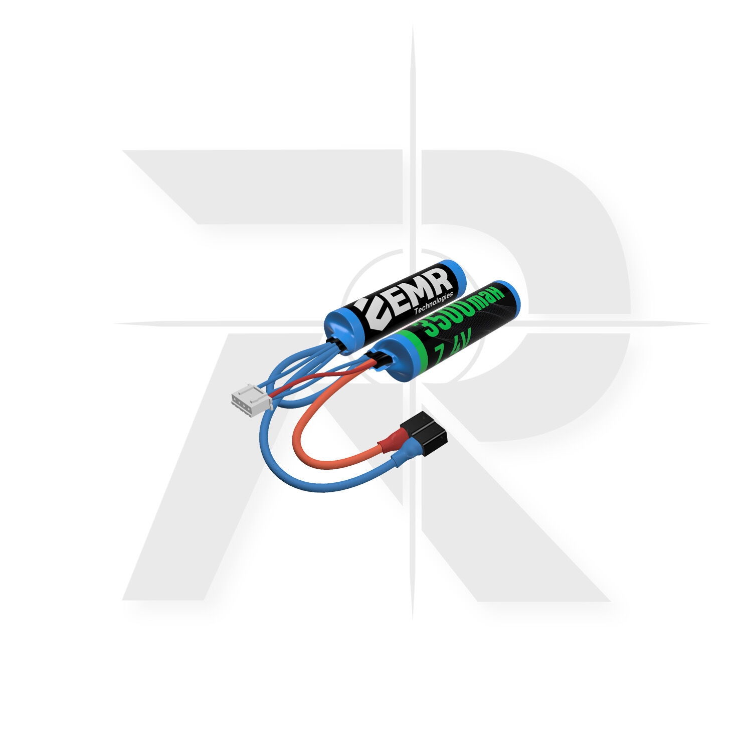 Emr 7.4v 3500mah İki Yaprak Pil (T-Plug)