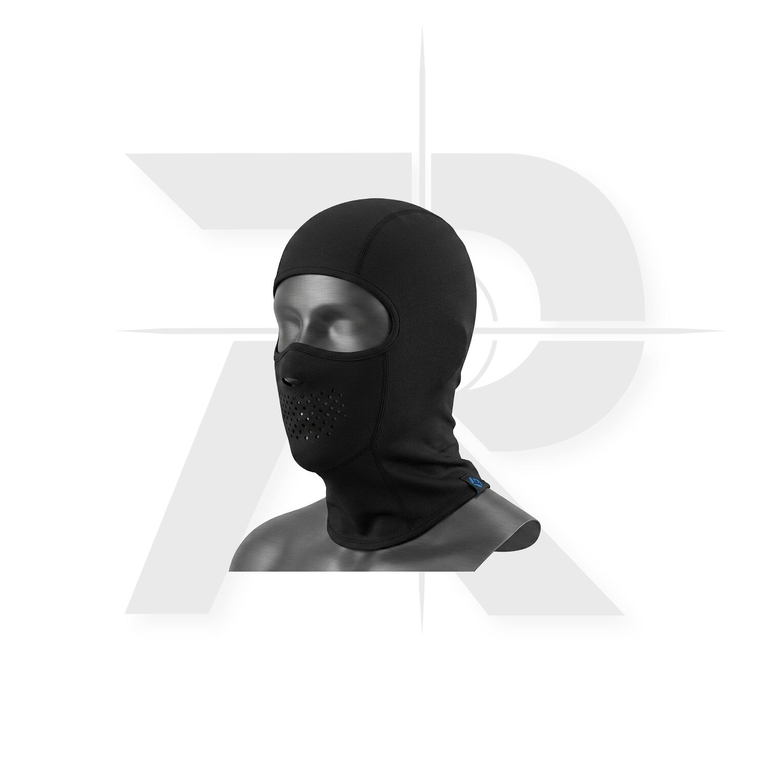 Single Sword Taktik Balaklava Maske Siyah