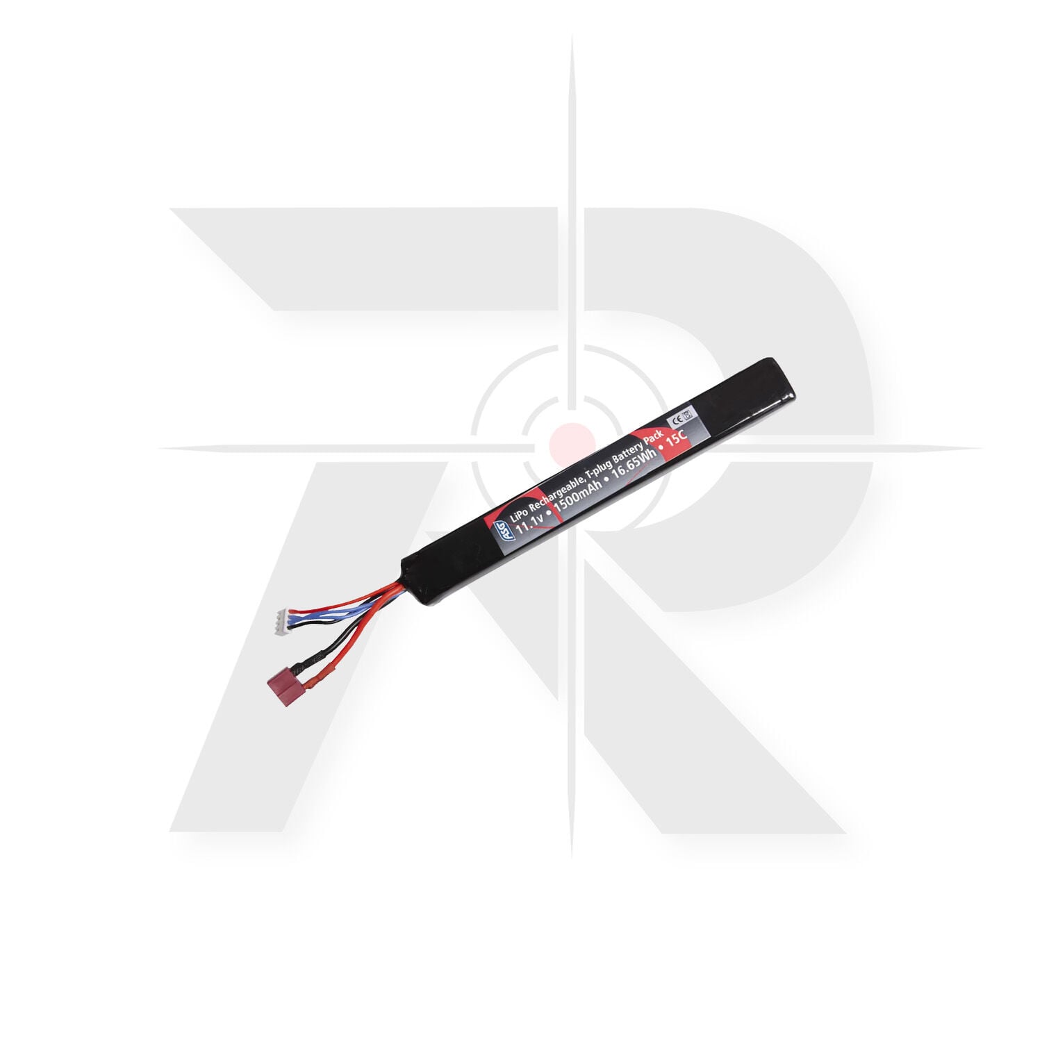 Asg 11.1v 1500mah 15c Lipo Pil (T-Plug)