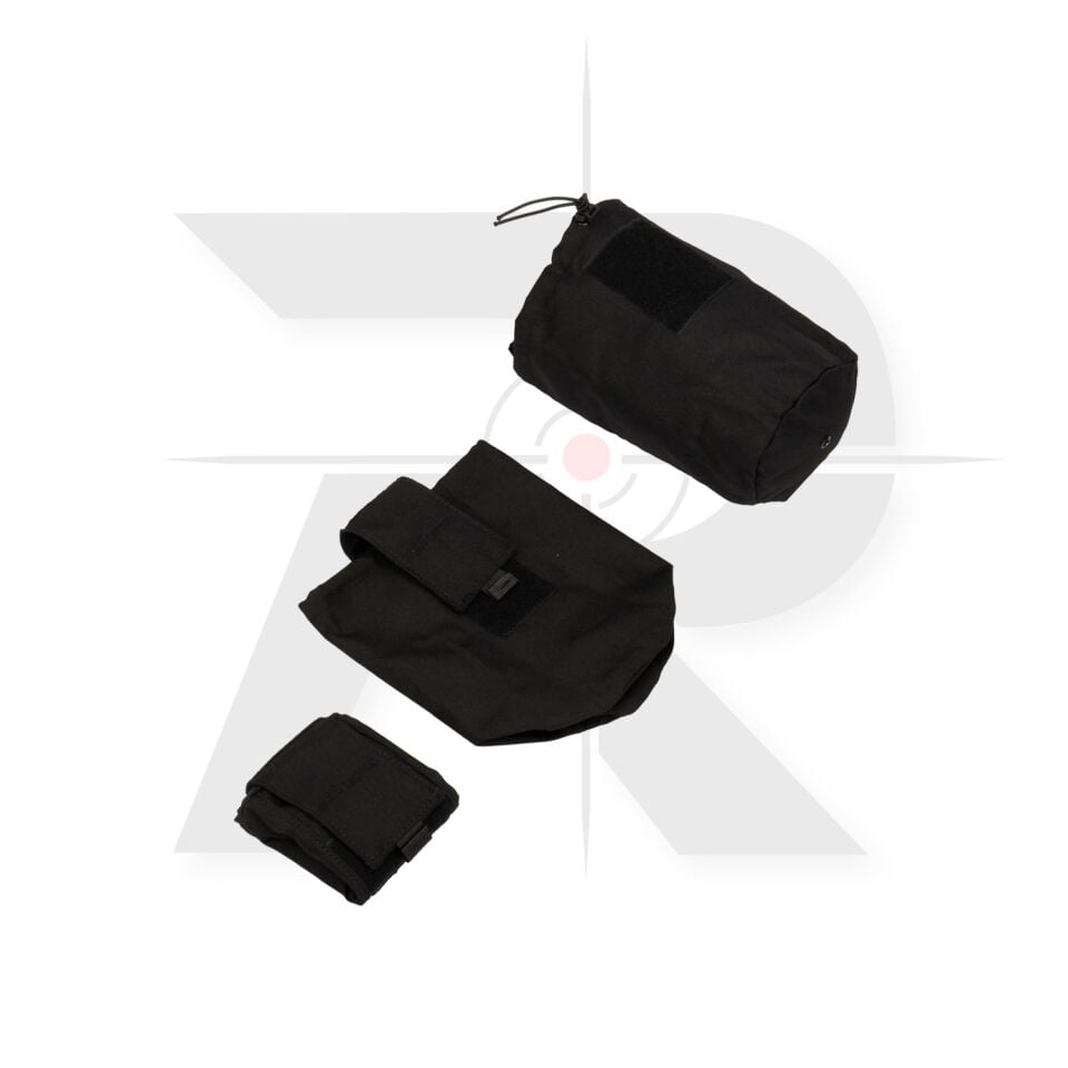 Mas Tactical Boş Şarjör Torbası Katlanır Tip Siyah (Drop Pouch)