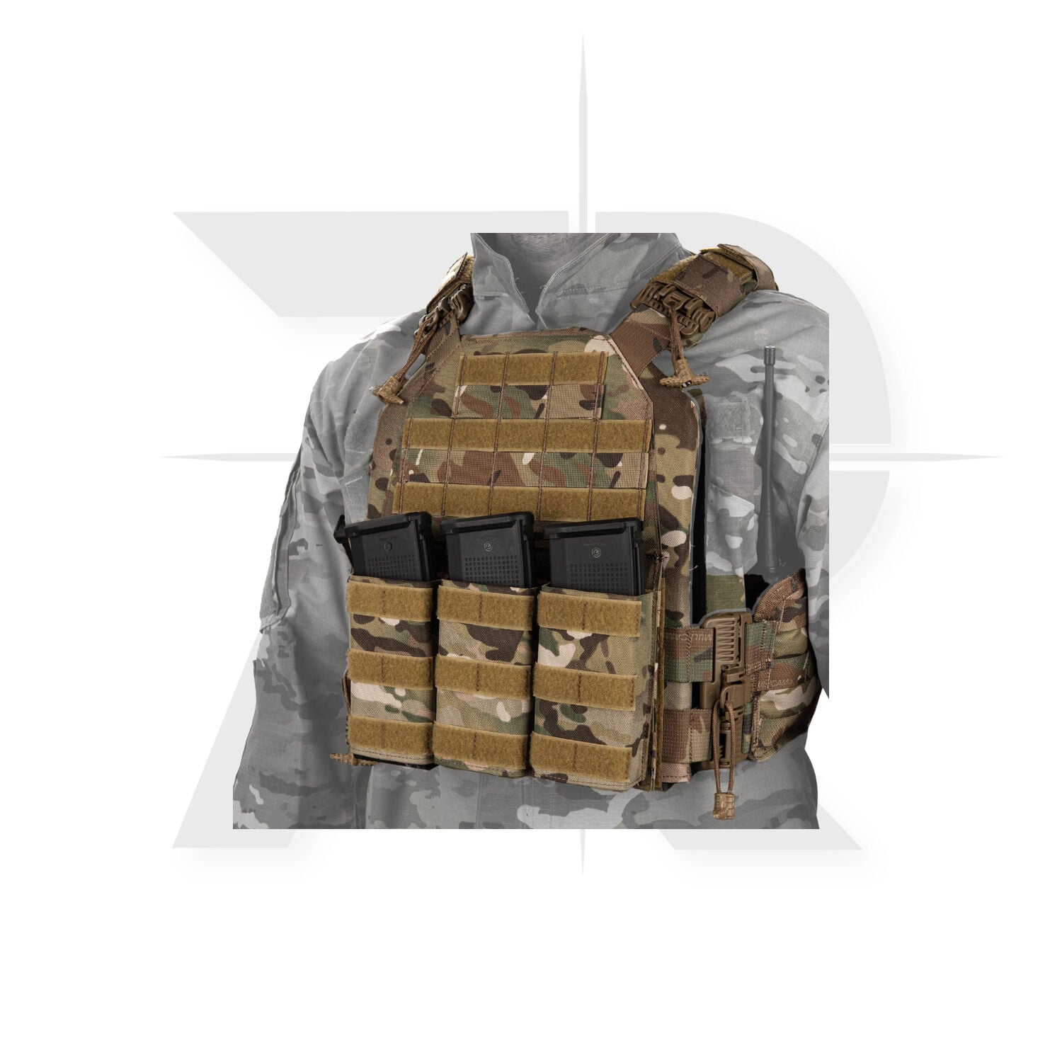 Mas Tactical Plaka Taşıyıcı 6094 Multicam