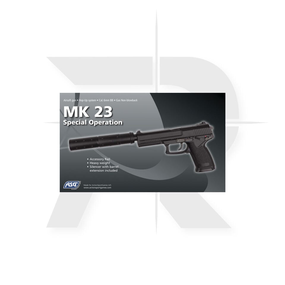 Asg Mk23 Full Set Airsoft Tabanca