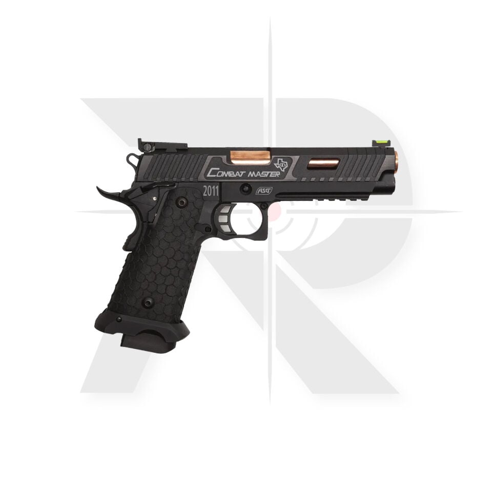 Asg Sti Combat Master Siyah Blowback Airsoft Tabanca